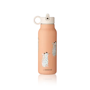 Liewood Falk Water Bottle 350 Ml - Cat / Tuscany Rose