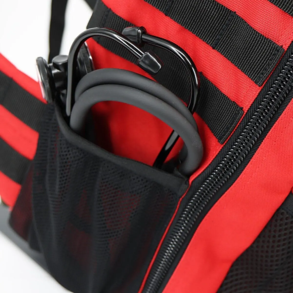 Lightning X Stocked Modular Trauma & Bleeding First Aid Responder Medical Backpack   Kit (Red)