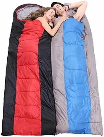 Lightweight 3-Season Sleeping Bag for Adults & Teens, Warm, Waterproof for Camping, Hiking & Backpacking