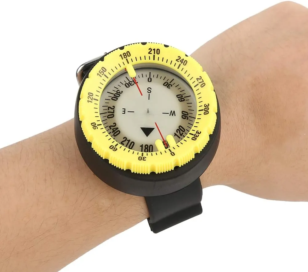 Lightweight Strong Magnet Compass for Underwater Diving Luminous Watch Balanced Experience