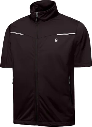 Little Donkey Andy Men's Lightweight Softshell Vests Short Sleeve Jackets for Golfing Hiking Running