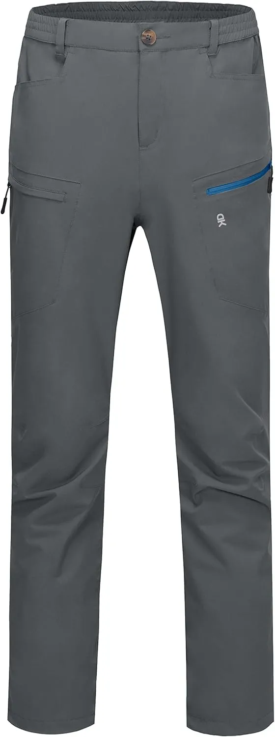 Little Donkey Andy Mens Rain Pants Waterproof Lightweight Breathable Rainproof Pants for Hiking Golf Fishing