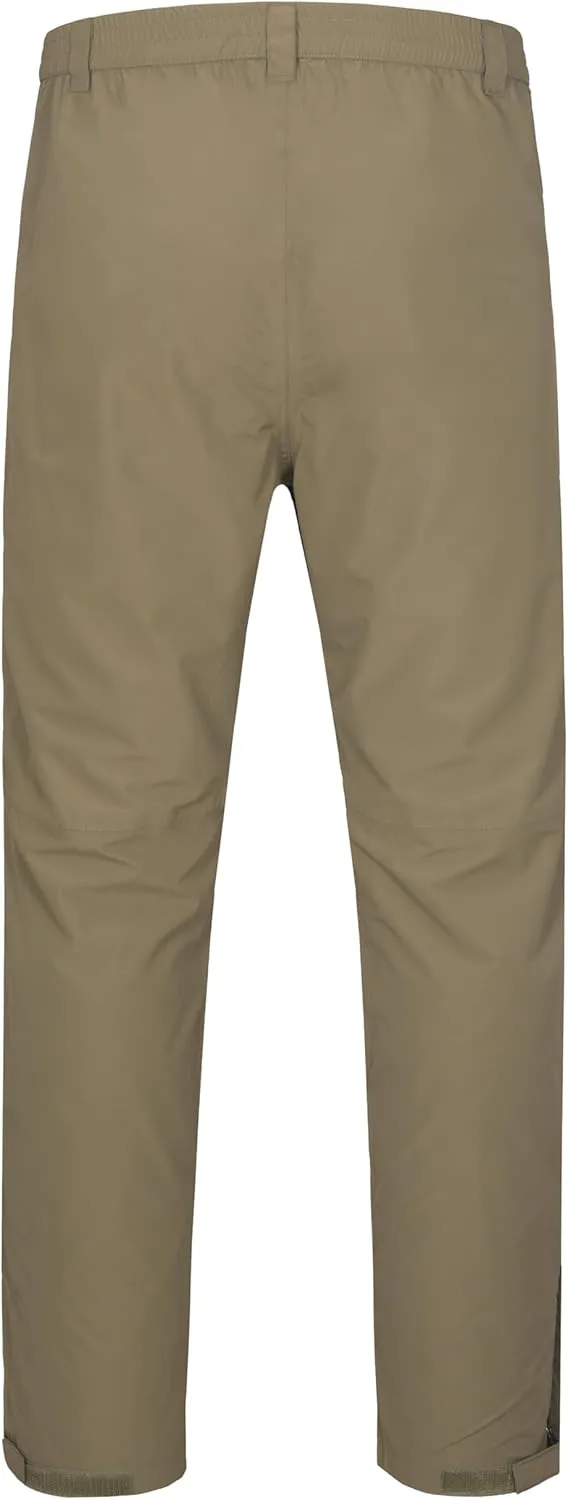 Little Donkey Andy Men's Waterproof Lightweight Rain Pants Breathable Windproof Hiking Golf Fishing Pants