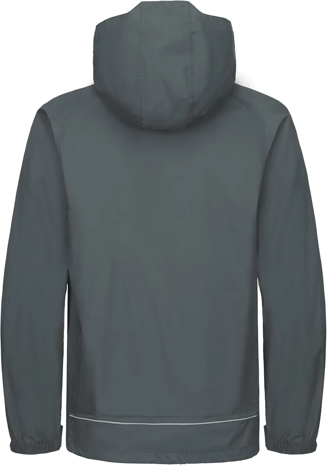 Little Donkey Andy Men's Waterproof Rain Jacket Lightweight Rain Shell Jacket Raincoat with Packable Hood