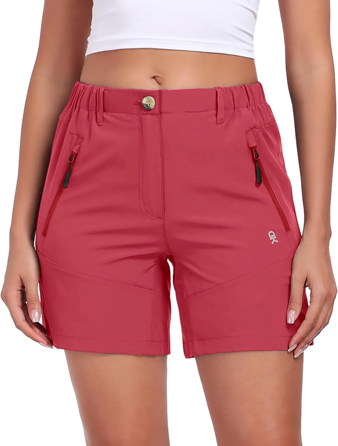 Little Donkey Andy Women's Quick Dry Lightweight Stretch Shorts Outdoor Short Active Hiking Golf
