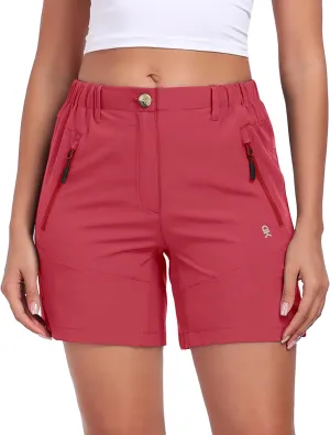 Little Donkey Andy Women's Quick Dry Lightweight Stretch Shorts Outdoor Short Active Hiking Golf