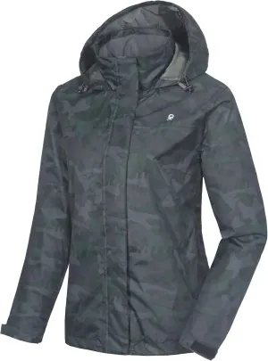 Little Donkey Andy Women’s Waterproof Rain Jacket Lightweight Outdoor Windbreaker Rain Coat Shell for Hiking, Travel