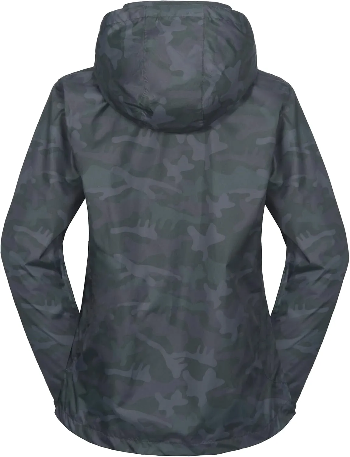 Little Donkey Andy Women’s Waterproof Rain Jacket Lightweight Outdoor Windbreaker Rain Coat Shell for Hiking, Travel