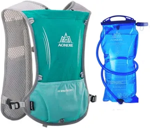 Lovtour Premium Running Race Hydration Vest Pack for Marathon, Cycling, Hiking with Soft Water Bottle As Gift