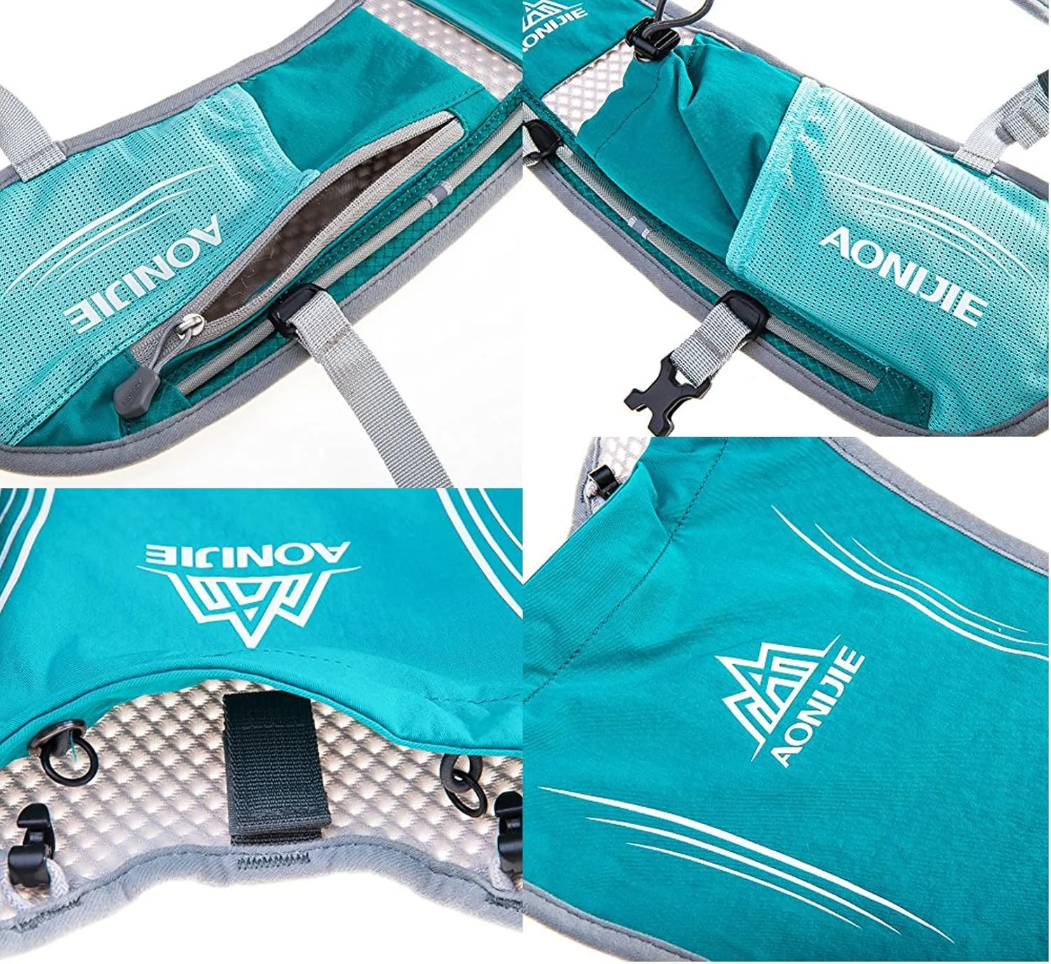 Lovtour Premium Running Race Hydration Vest Pack for Marathon, Cycling, Hiking with Soft Water Bottle As Gift
