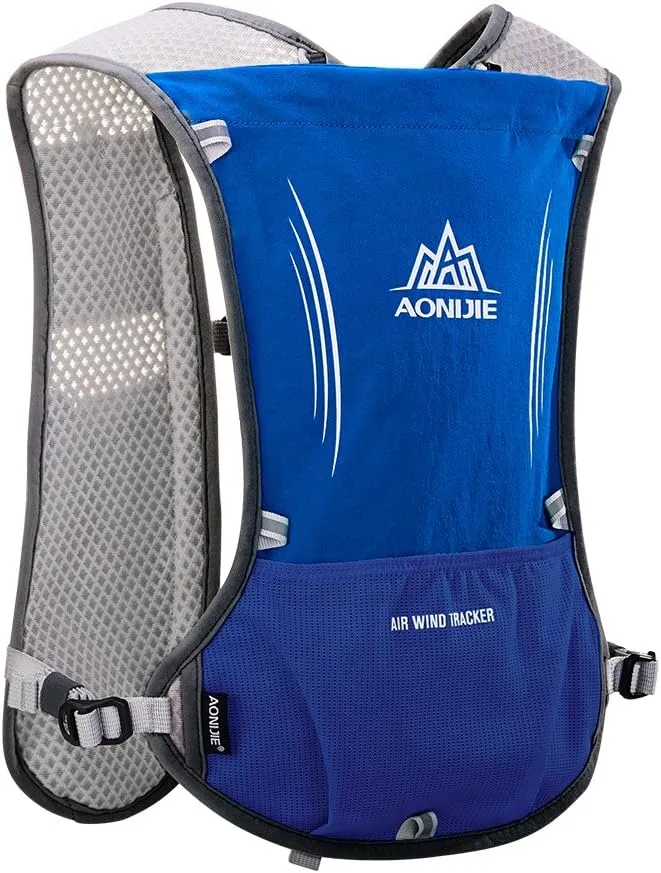 Lovtour Premium Running Race Hydration Vest Pack for Marathon, Cycling, Hiking with Soft Water Bottle As Gift
