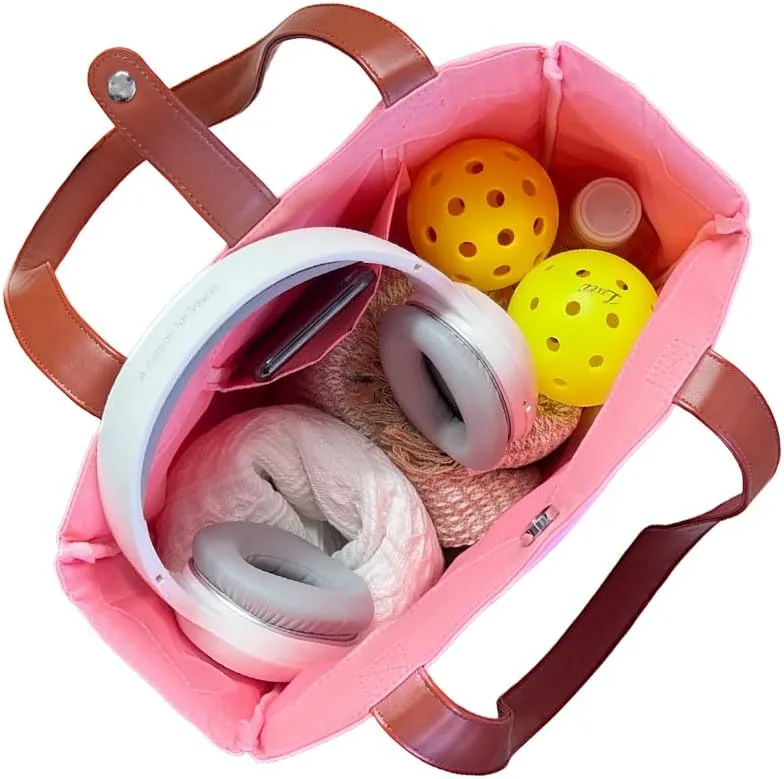 LUZZ Pickleball Tote Bag Sport Duffle Bag Pickleball Handbag with Paddle Pocket