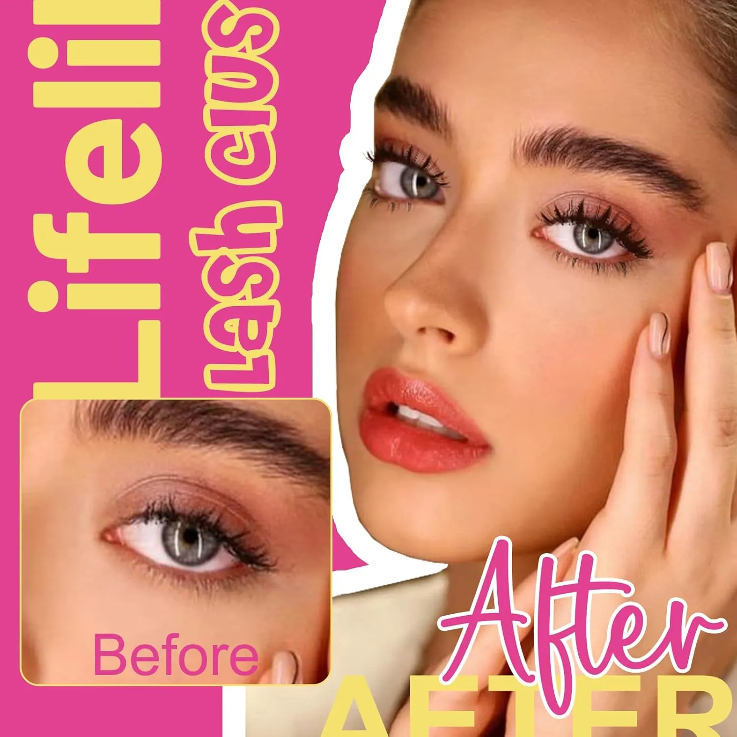 Manga Lash Clusters Kit 8-18mm Fairy Eyelash Clusters DIY Lash Extension Kit Waterproof Anime Lashes Ultra-Thin Invisible Band 0.3mm Individual Cluster Eyelash Extensions, Wanna Be-Kit