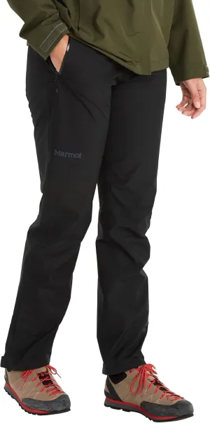 MARMOT Women's Gore-TEX Minimalist Rain Pant - Packable, Breathable, Durable Wind & Water Protection