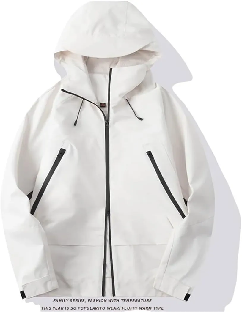 Men And Women Camping Outdoor Mountaineering Tour Windproof Storm Jacket