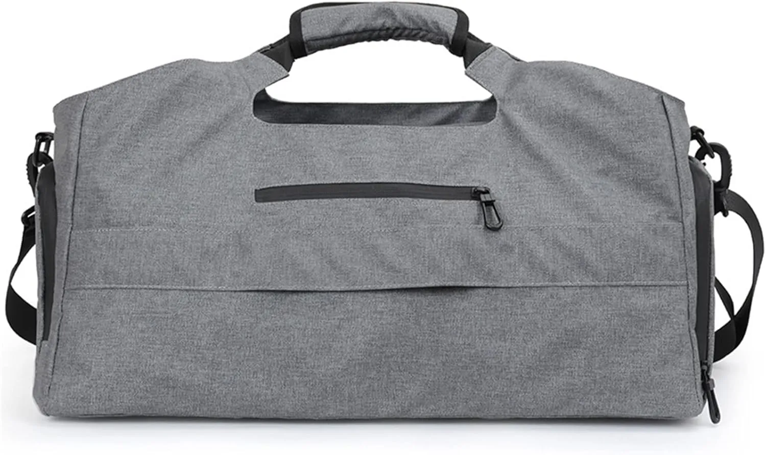 Men's and Women's Sports Travel Portable Ultralight Training Gym Bag Durable Multifunctional Outdoor Sports Handbag (Grey)