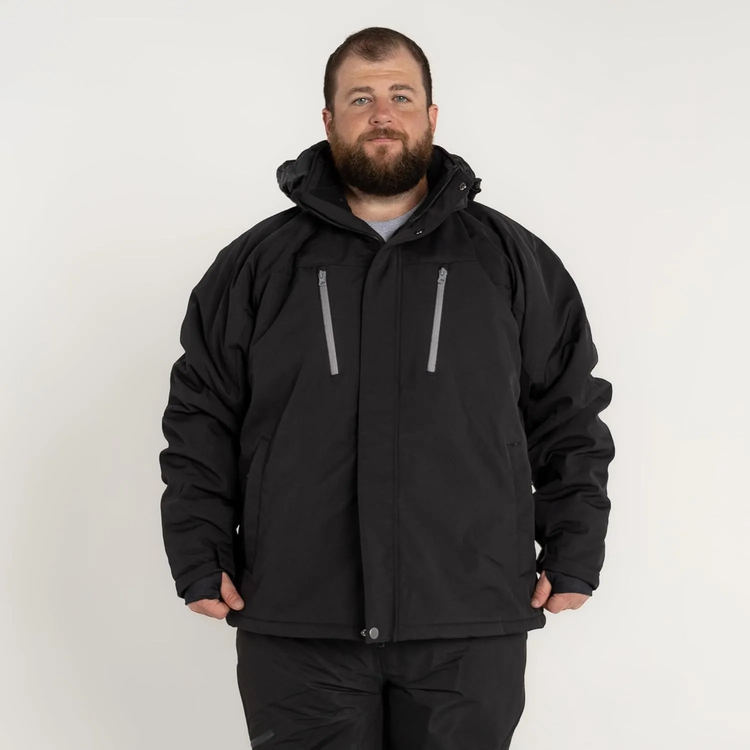 Mens Insulated Soft Shell Jacket Coat Big 2X-7X Siberian