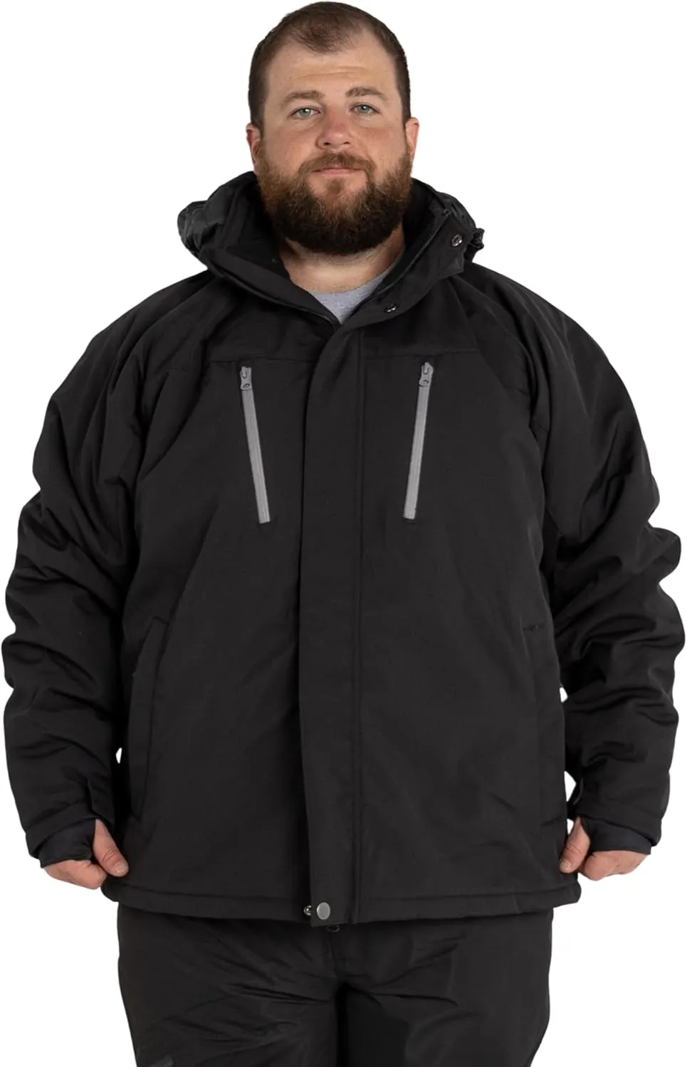 Mens Insulated Soft Shell Jacket Coat Big 2X-7X Siberian