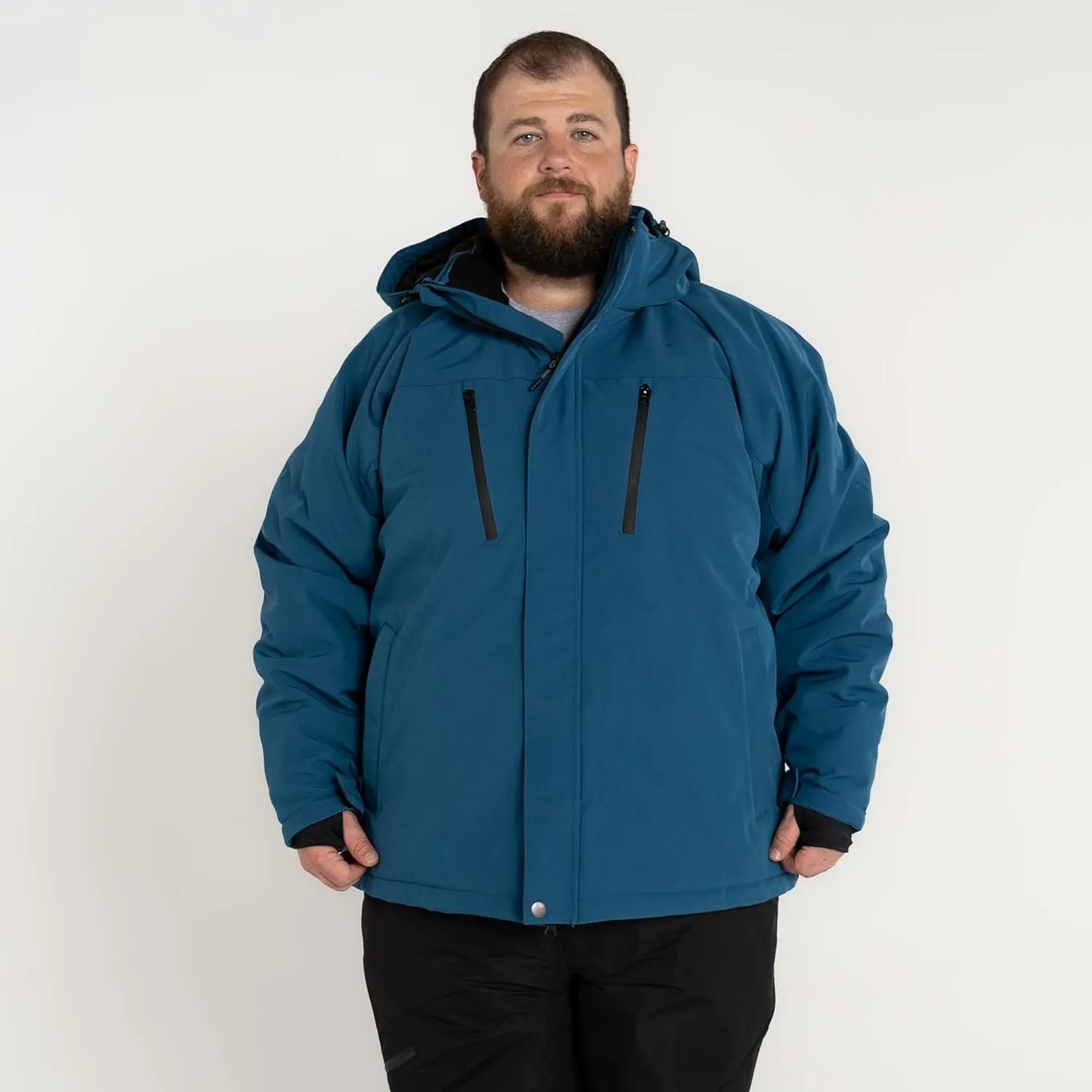 Mens Insulated Soft Shell Jacket Coat Big 2X-7X Siberian