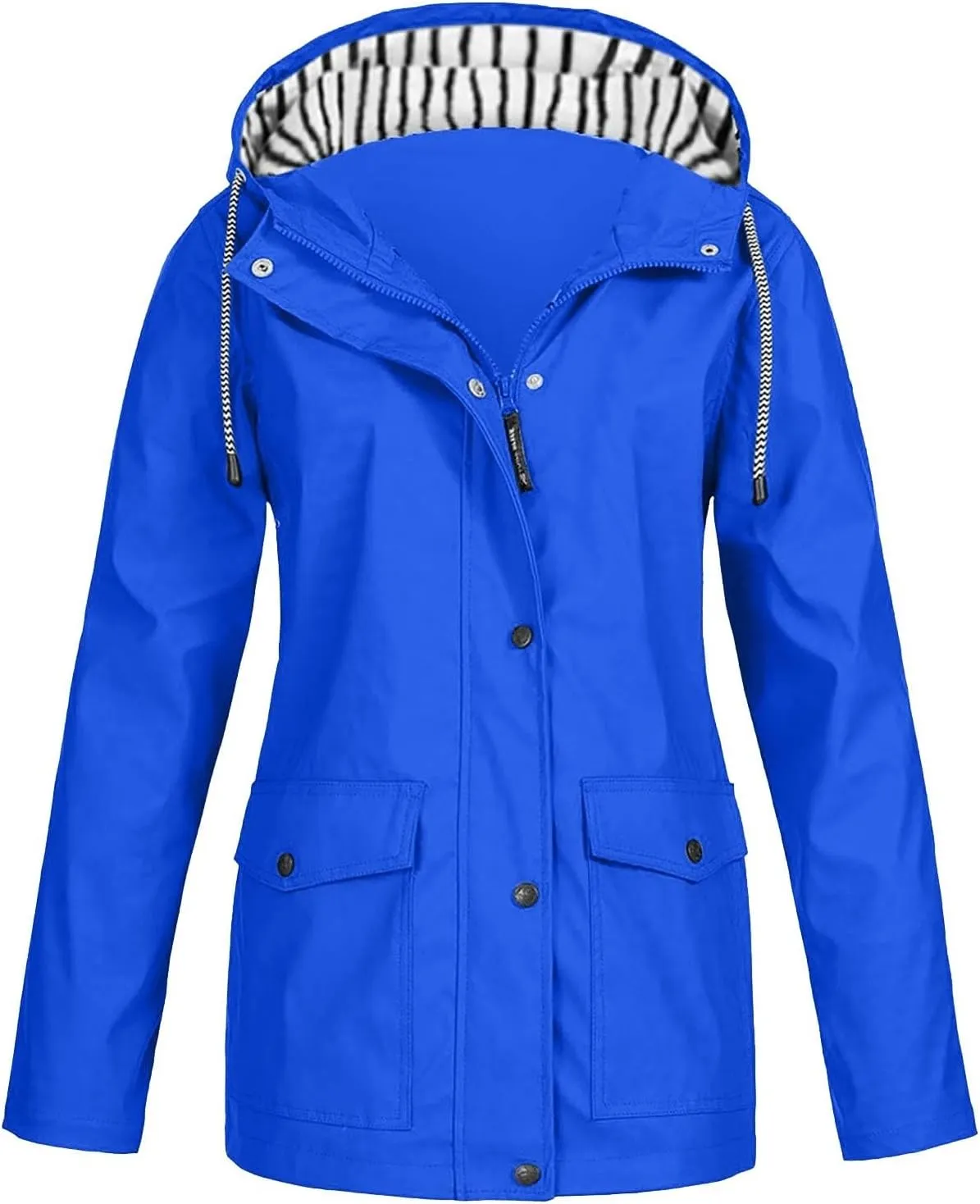 Mens Lightweight Waterproof Rain Jacket Windproof Raincoat Hooded jackets for Men Hiking Cycling Travel M-3XL