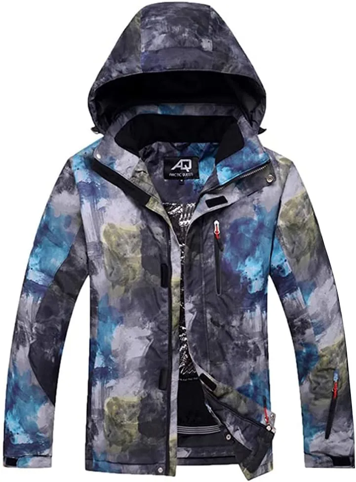 Mens Ski Jacket and Pants Set Waterproof Snow Suit Mountain Windproof Snowboard Jacket Winter Outdoor Ski Suit
