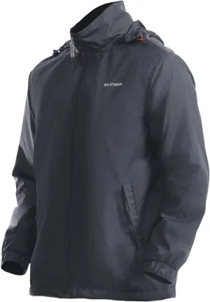 Mens Waterproof Jacket Outdoor Lightweight Hooded Windbreaker Travel Hiking Windproof Raincoat