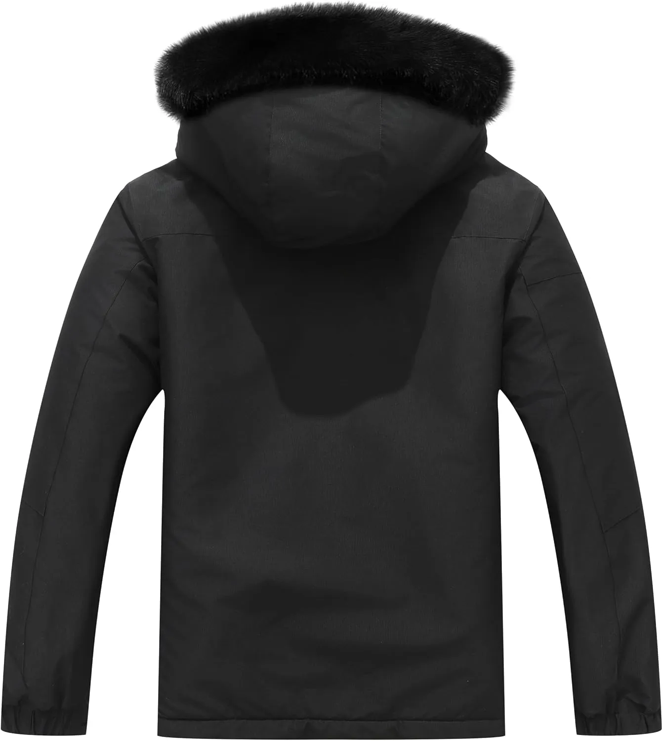 Men's Waterproof Ski Jacket Warm Winter Snow Coat Mountain Windbreaker Fur Hooded Snowboarding Jakcet Parka