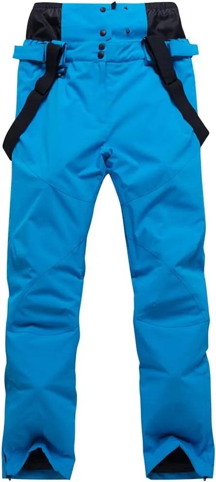Mens Winter Ski Suit Two Piece Snow Suit Waterproof Ski Jacket and Pants Set Outdoor Snowboard Jacket