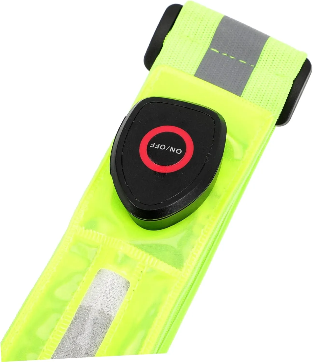 Mikikit Reflective Belt Light Belt Running Belt Running Light Armband LED Bicycle Reflector Strips Safety