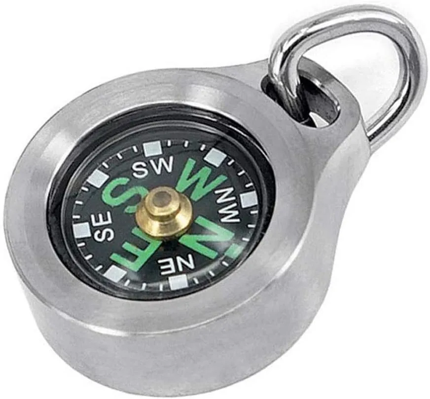 Mini Compass, Luminous Design, Outdoor Navigation Compass Tools for Camping, Hiking and Other Outdoor Activities