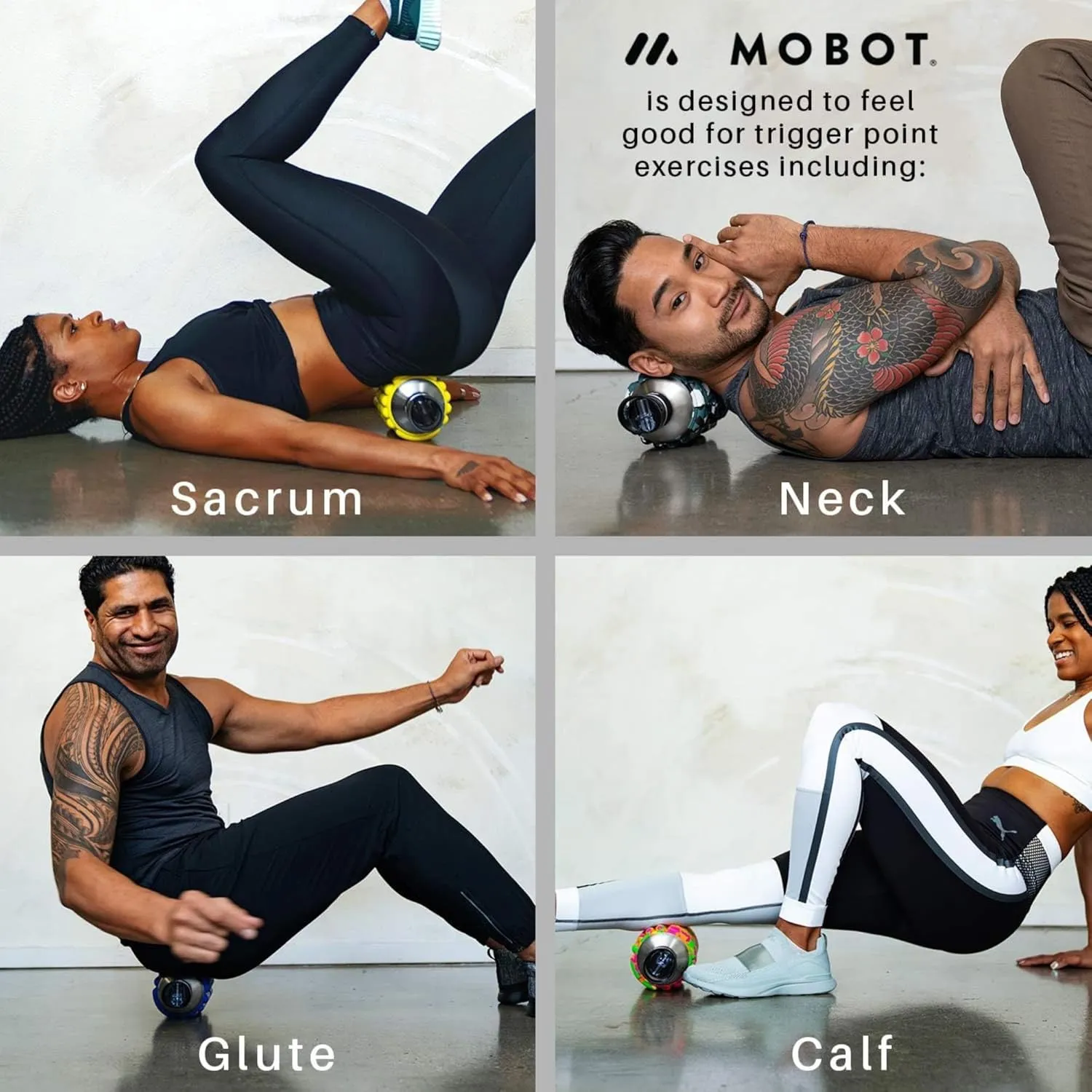 MOBOT Portable Travel Foam Roller Water Bottle with Sip Straw, Stainless Steel Screw Lid | Insulated Sports Water Bottle and Foam Rollers for Yoga, Workout, Home Gym, & Exercise (Beet, 40 oz)