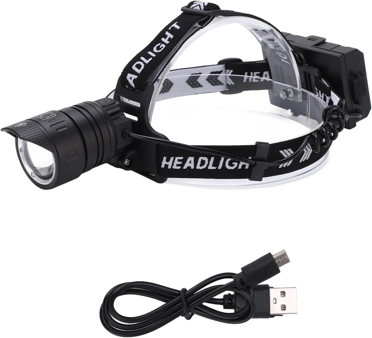 Motion Sensor lamp USB Rechargeable Strong Light Flashlight for Hiking Camping Outdoor