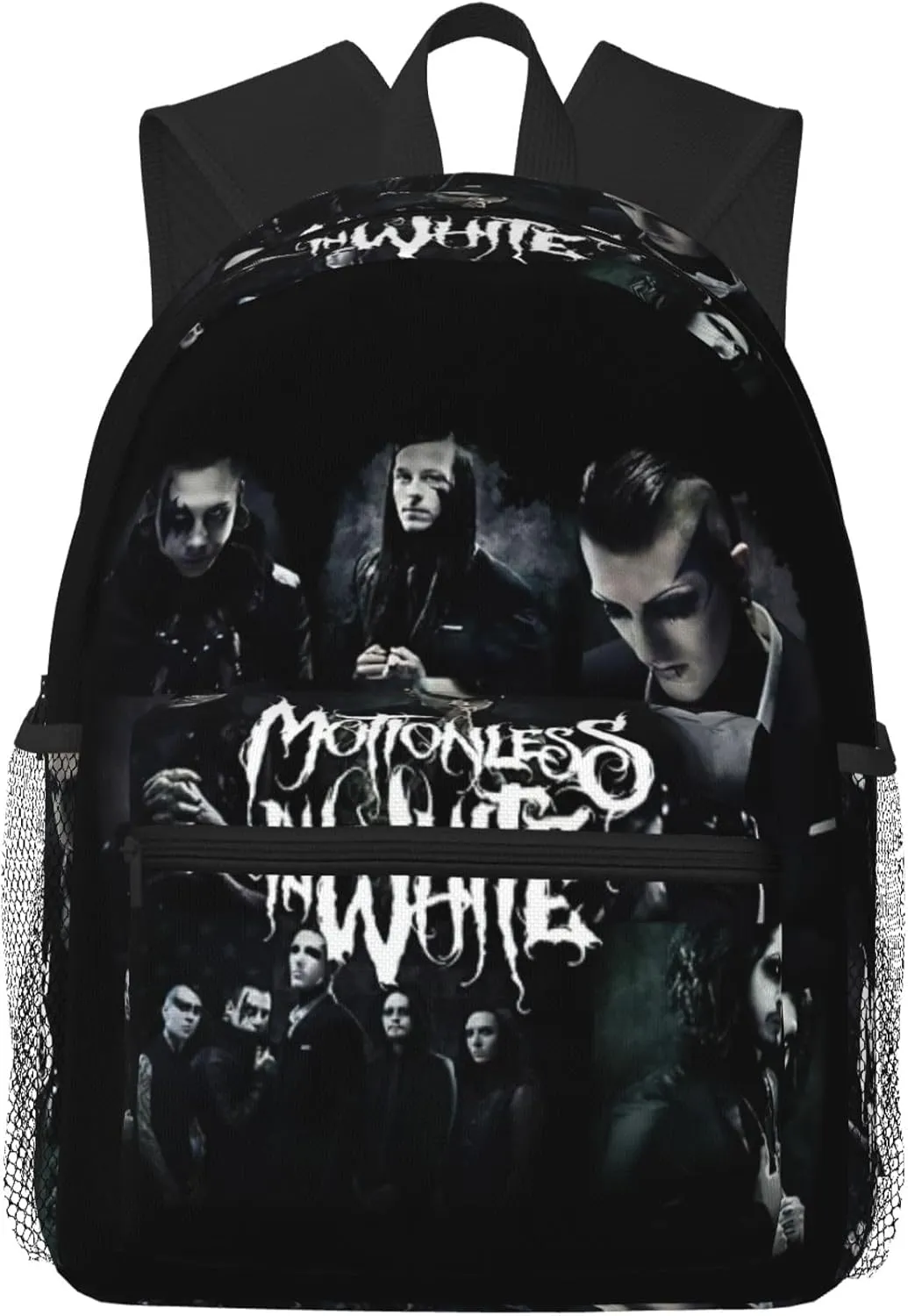 Motionless Rock In White Casual Backpack Large Lightweight Travel Bag Classic Laptop Daypack for Men Women Backpack