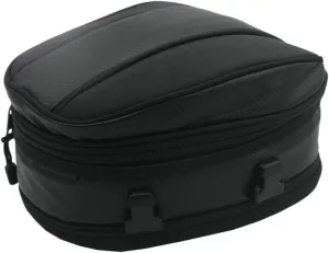 Motorcycle Tail Bag Rear Seat Luggage for Bike Cycling Bag Reverse Coil Zippers Material for Short Trips