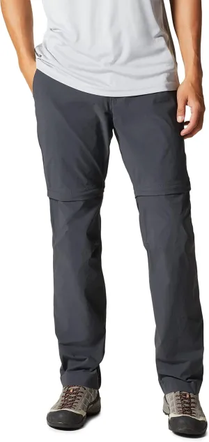 Mountain Hardwear Men's Basin Trek Convertible Pant for Camping, Hiking, and Backpacking | Water-Resistant and Lightweight