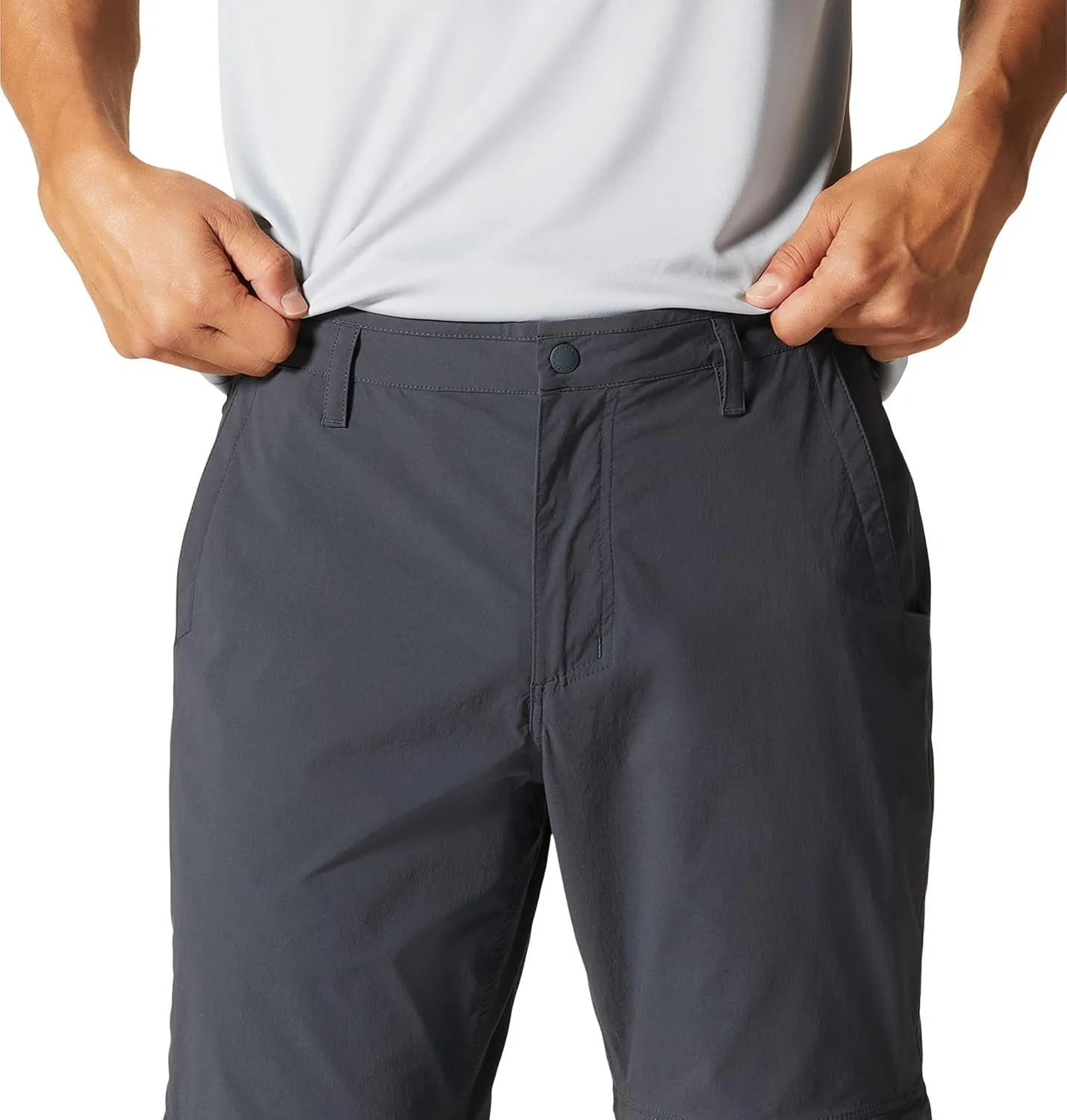 Mountain Hardwear Men's Basin Trek Convertible Pant for Camping, Hiking, and Backpacking | Water-Resistant and Lightweight