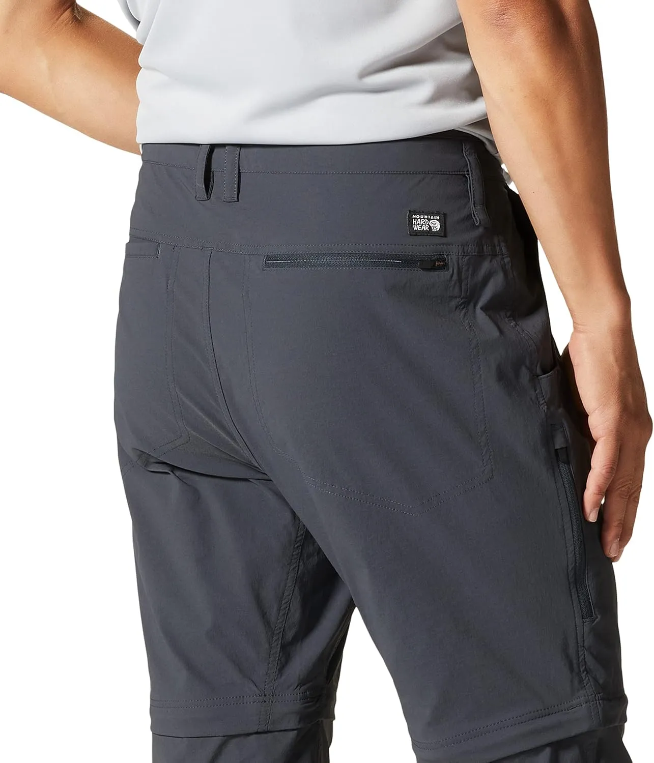 Mountain Hardwear Men's Basin Trek Convertible Pant for Camping, Hiking, and Backpacking | Water-Resistant and Lightweight