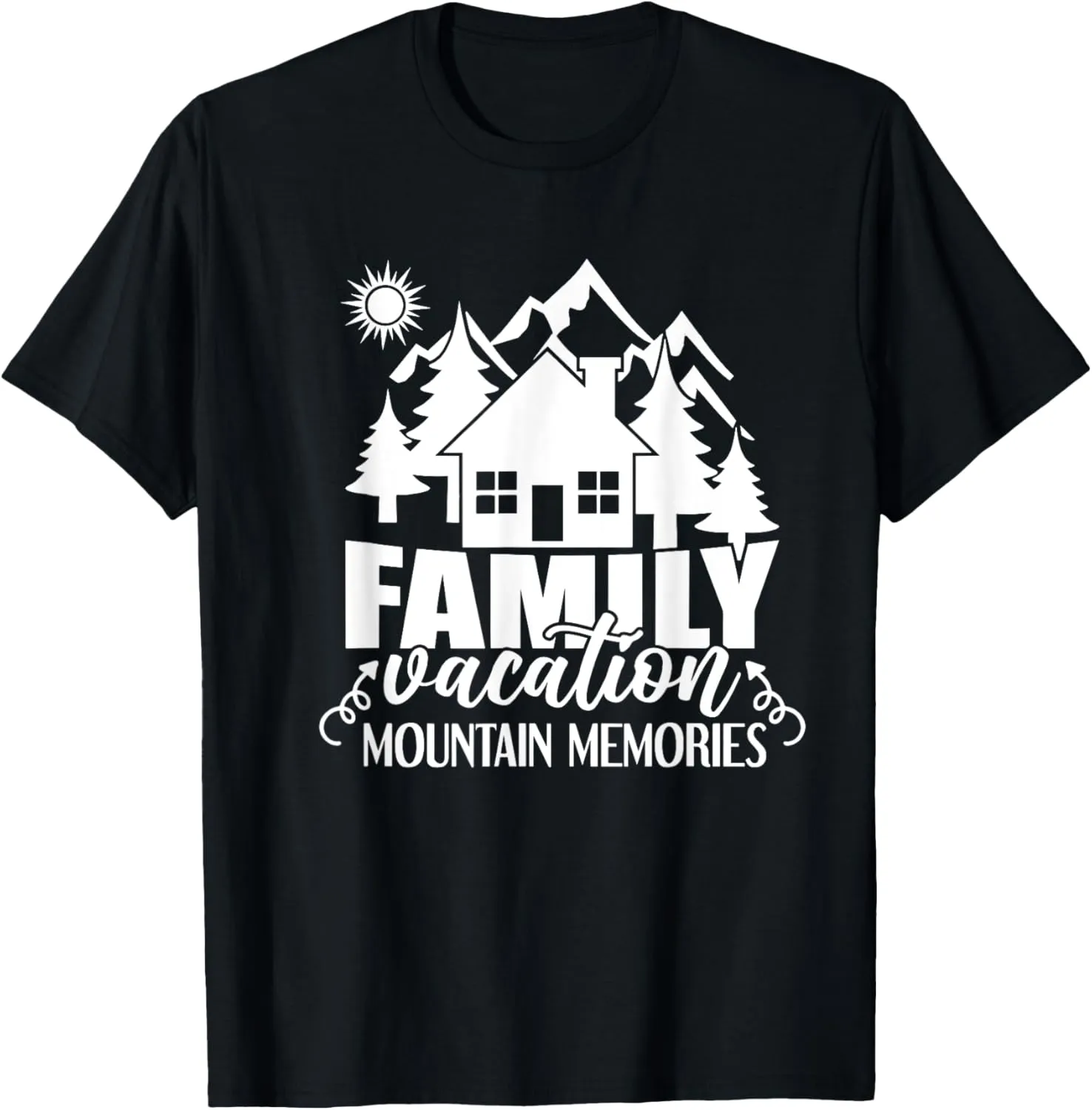 Mountain Memories, Matching Family, Family T-Shirt