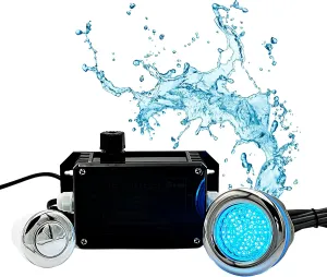 Multi Color LED Light for Cold Plunge, Ice Baths, Pools, Tubs, Spa's, Hot Tubs & More - Versatile & Waterproof Lighting with Dynamic Color Options - Durable & Flexible Underwater LED Lights