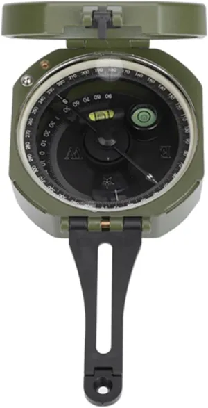 Multifunctional Geological Compass Outdoor Compass Geological Compass, High Accuracy Waterproof, Luminous Display Fluorescent Compass for Outdoor Adventures Altimeters
