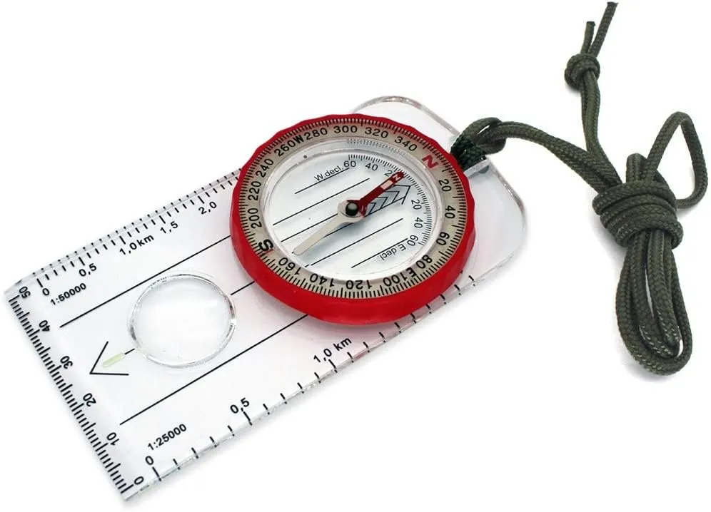 Multifunctional Magnetic Compass Outdoor Compass Luminous Multifunctional Compass