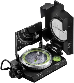 Multifunctional Outdoor Survival Compass Camping Geological Compass Digital Navigation Device