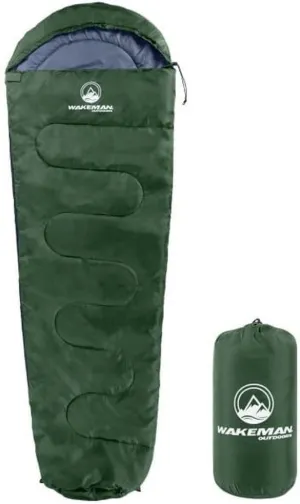 Mummy Sleeping Bag - Water-Resistant Adult Cold Weather Sleeping Bag