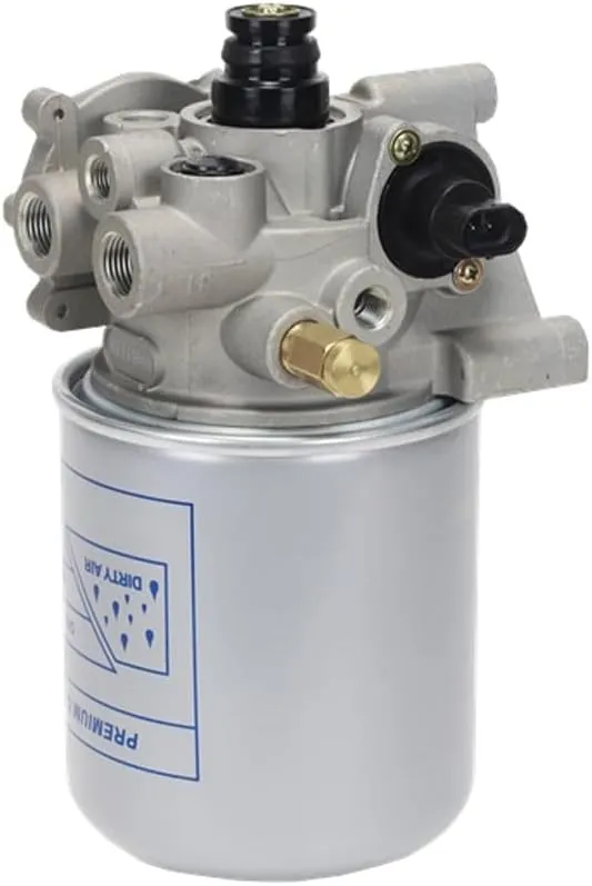 Mytee Products R955082 Air Dryer, Oil Coalescing System Saver 1200UP - 12 Volt Dedicated Purge Tank Replaces Wabco 4324210030 432421032R, Freightliner TDA R955082, Meritor S4324210337