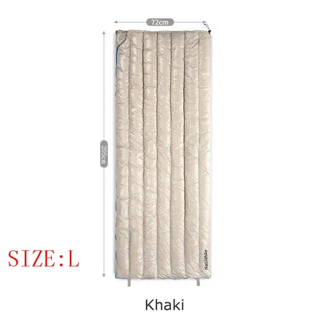 Naturehike 570g Ultralight Waterproof White Goose Down Sleeping Bag
