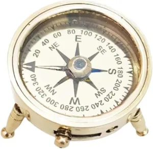 Nautical Brass Compass Hiking Camping Travelling Craft Compass Designer Collectible Magnetic Gift Antique Compass