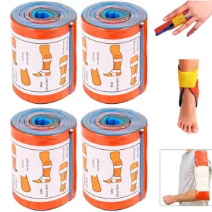 New 11×46cm Aluminum First Aid Splint Roll – Medical Bone Support for Emergency, Survival & Travel Kits