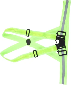 Night Running Gear Led Reflective Vest Running Reflective Clothes Rechargeable Adjustable