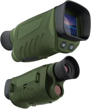 Night Vision Goggles -2.5K & 48MP Digital Infrared Night Vision Binoculars for Adults Night Vision Scope with 8X Digital Zoom Digital Infrared Monoculars for 100% Darkness for Travel Camping, Huntin