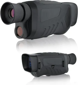 Night Vision Goggles -2.5K & 48MP Digital Infrared Night Vision Binoculars for Adults Night Vision Scope with 8X Digital Zoom Digital Infrared Monoculars for 100% Darkness for Travel Camping, Huntin